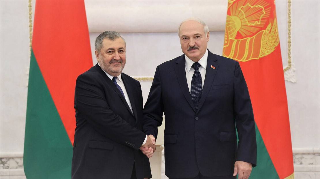 Посол Р․ Хумарян вручил верительные грамоты Президенту Республики Беларусь