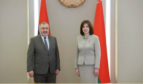 Встреча с Председателем Совета Республики Национального собрания Республики Беларусь
