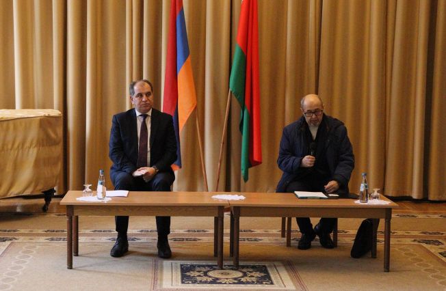 О встрече с членами Общества «Беларусь-Армения»