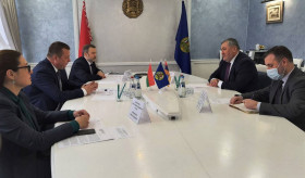 Встреча с Министром юстиции Республики Беларусь